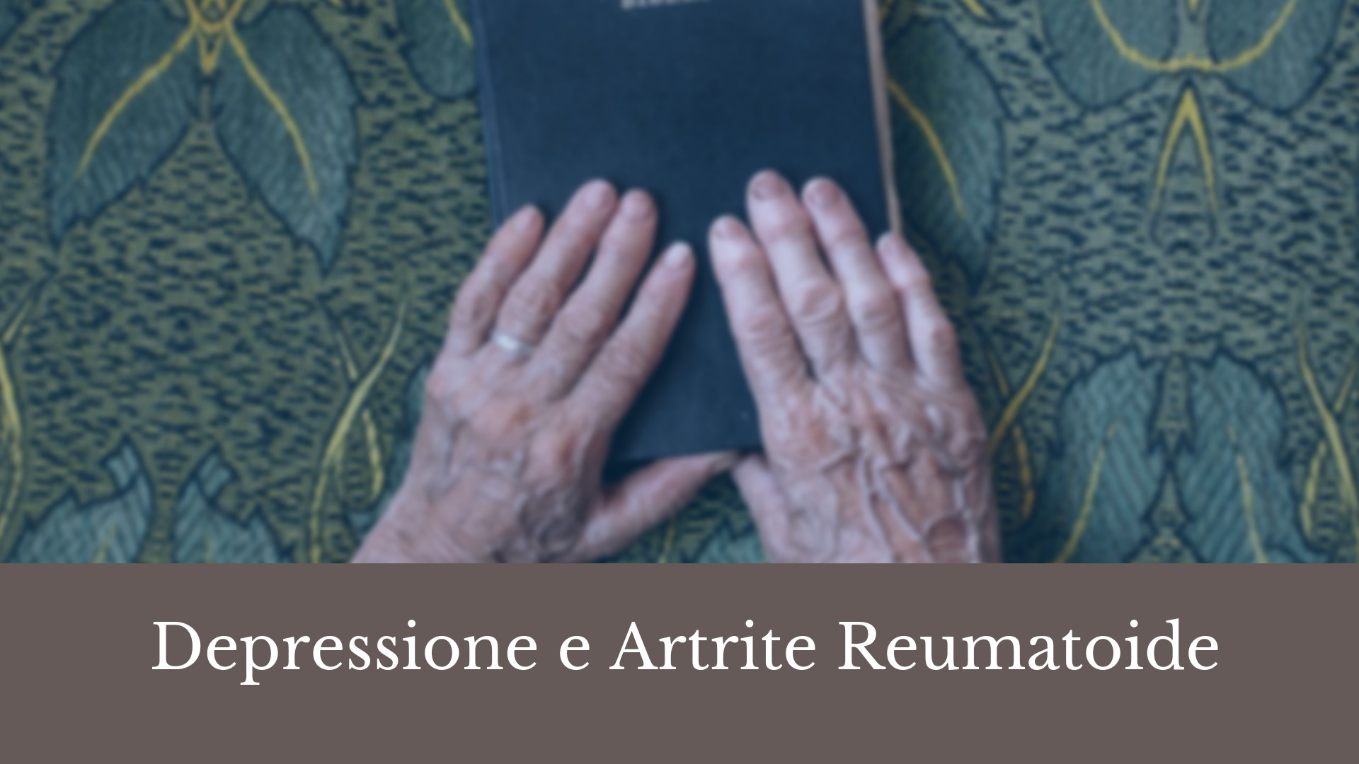 depressione e artrite reumatoide (Erika Salonia Psicologa)