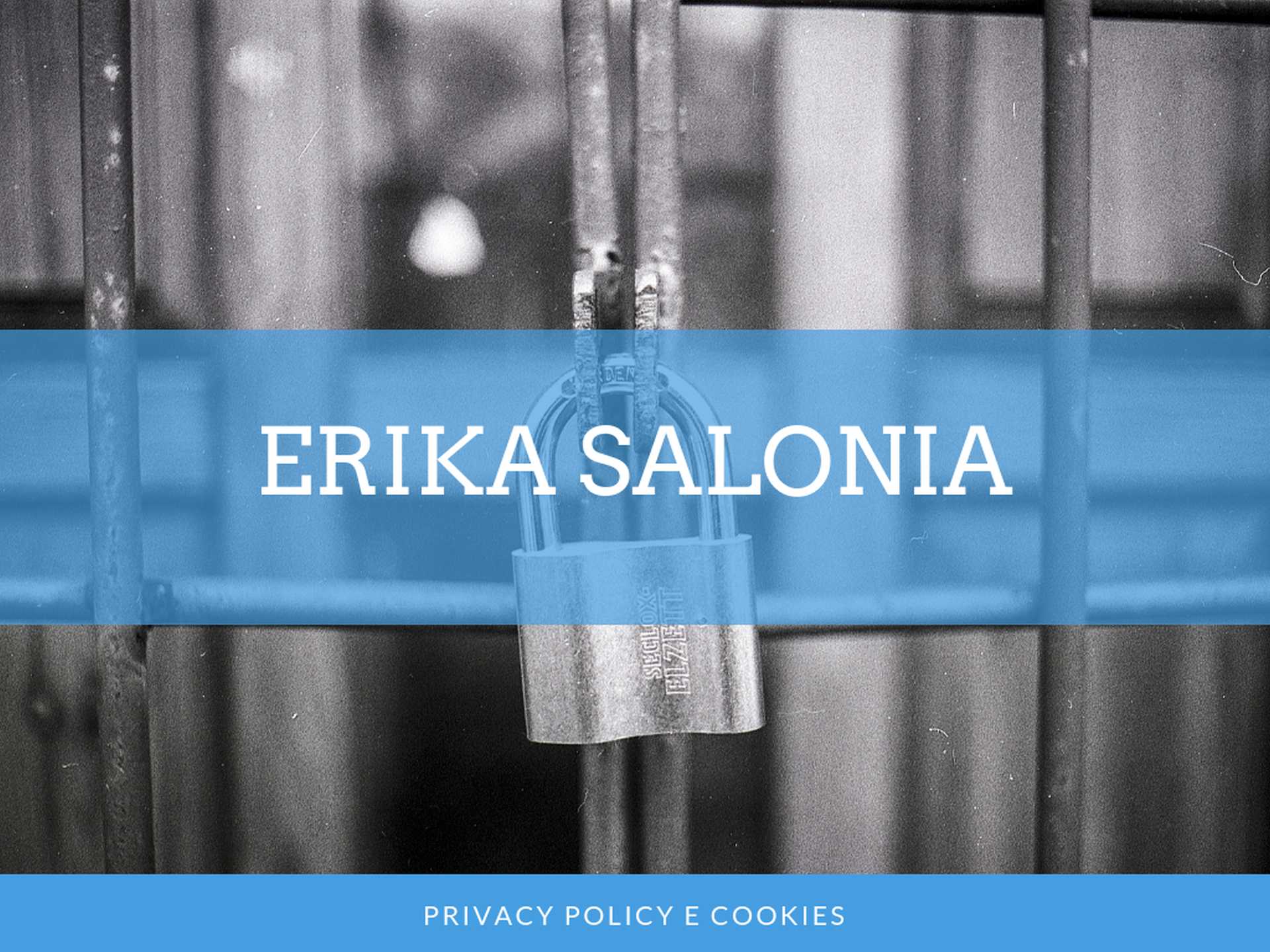 privacy - erika salonia psicologa messina e online